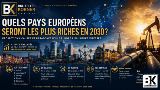 Quels pays européens seront les plus riches en 2030 ?