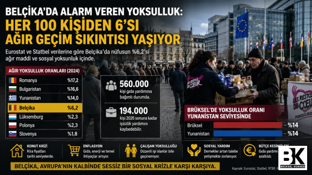 Belçika’da Alarm Veren Yoksulluk