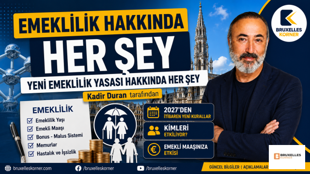 Belçika'da Emeklilik Reformu 2026-2027 VE VIDEO