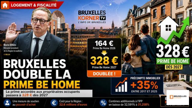 Bonne nouvelle pour les propriétaires bruxellois.