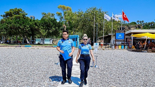 Büyükşehir zabıtasından 'Dumansız plaj’ uygulaması denetimi