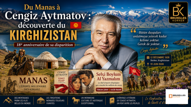 Du Manas à Cengiz Aytmatov : découverte du Kirghizistan à l’occasion du 18e anniversaire de sa disparition