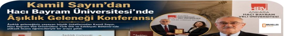 KAMİL SAYIN’DAN HACI BAYRAM üNİVERSİTESİNDE KONFERANS