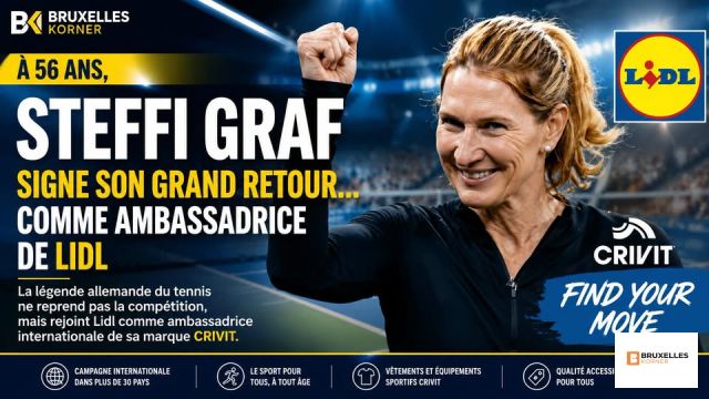 À 56 ans, Steffi Graf sort de l’ombre pour devenir le nouveau visage