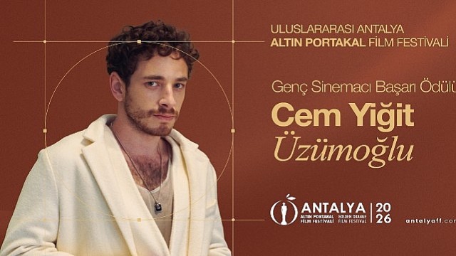 Altın Portakal’ın Genç Başarı Ödülleri Cem Yiğit Üzümoğlu ve Leyla Smyrna Cabas’a