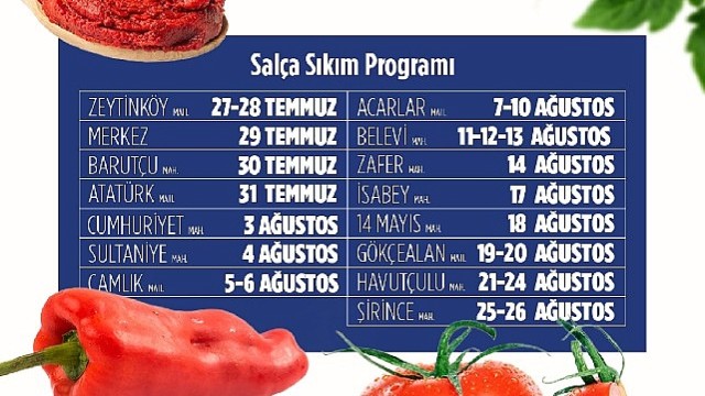 Efes Selçuk’ta kışlık salça hazırlıkları başlıyor
