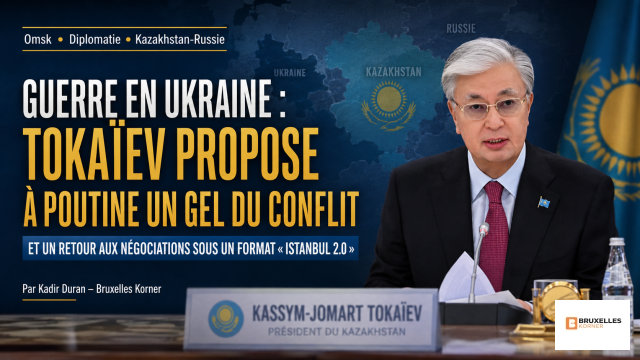 Guerre en Ukraine : Tokaïev propose à Poutine un gel du conflit et un retour aux négociations sous un format « Istanbul 2.0 »