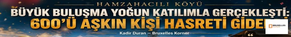 Hamzahacılı Büyük Buluşması Yoğun Katılımla Gerçekleşti: 600’ü Aşkın Kişi Hasreti Giderdi