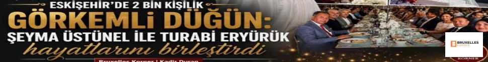 Eskişehir’de 2 bin kişilik görkemli düğün: Şeyma Üstünel ile Turabi Eryürük hayatlarını birleştirdi