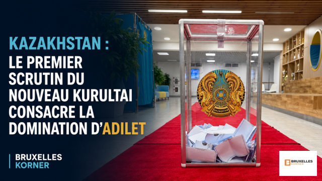Kazakhstan : le premier scrutin du nouveau Kurultai consacre la domination d’Adilet