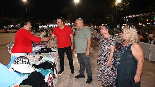 Kemer’de Üreten Ev Hanımları Kermesi
