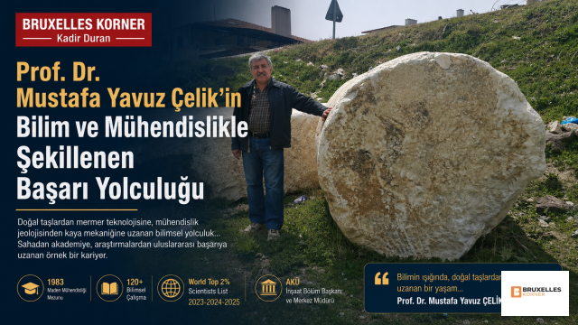 Prof. Dr. Mustafa Yavuz Çelik’in Bilim ve Mühendislikle Şekillenen Başarı Yolculuğu