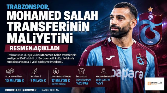 Trabzonspor, Mohamed Salah Transferinin Maliyetini Resmen Açıkladı