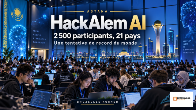 À Astana, HackAlem AI réunit 2 500 participants et vise un record mondial FR/EN