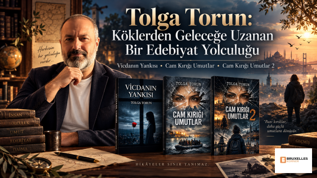 “Belçika’da yaşayan Emirdağlı yazar Tolga Torun kimdir?”