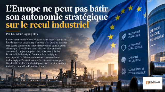 L’Europe peut-elle encore être une puissance sans industrie ?