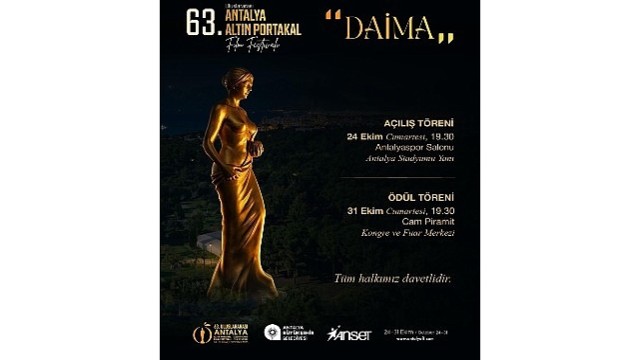 63. Altın Portakal’da sinema şöleni başlıyor