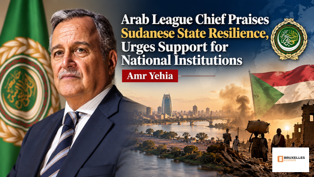 Arab League Chief Praises Sudanese State Resilience, Urges Support for National Institutions Amr Yehia 