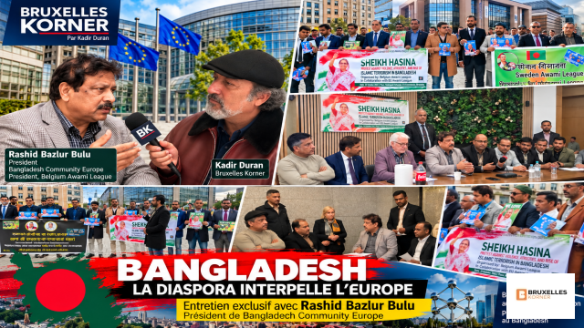 Bangladesh : la démocratie en danger, un cri de détresse lancé depuis Bruxelles à l’Europe