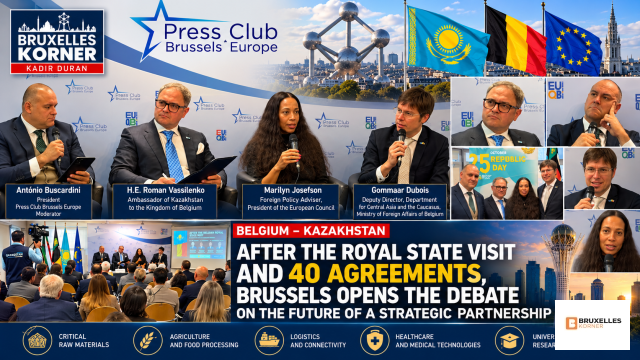 Belgium–Kazakhstan: After the Royal State Visit and 40 Agreements, Brussels Opens the Debate on the Future of a Strategic Partnership