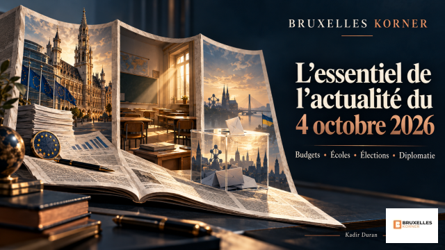 L’essentiel de l’actualité du 4 octobre 2026