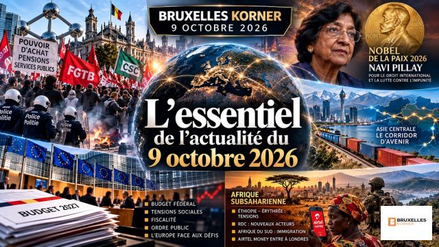 L’essentiel de l’actualité du 9 octobre 2026
