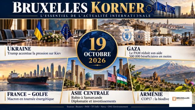 L’ESSENTIEL DE L’ACTUALITÉ INTERNATIONALE 19 octobre 2026