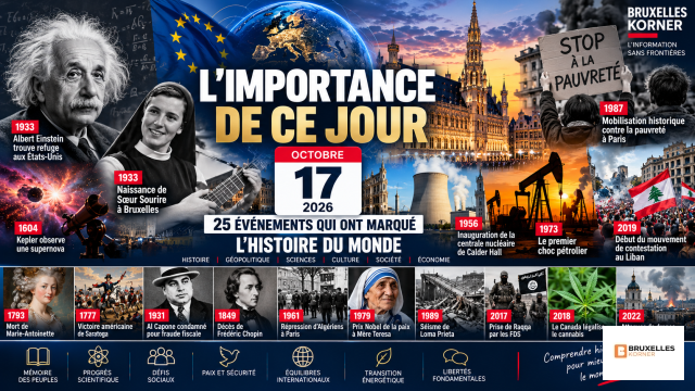 L’IMPORTANCE DE CE JOUR — 17 OCTOBRE 2026