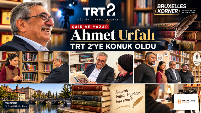 Şair ve Yazar Ahmet Urfalı, TRT 2 Ekranlarında Edebiyat Yolculuğunu Anlattı