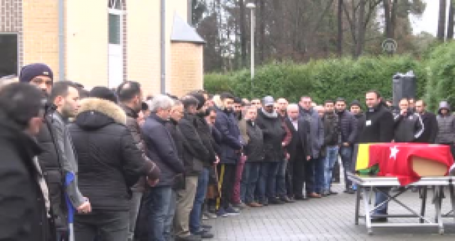 Istanbul'daki Terör Saldırısı - Türk Asıllı Belçika Vatandaşı Akyıl'ın Cenazesi