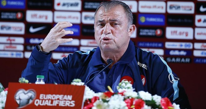 Türkiye Futbol Direktörü Terim: Ümit ederim iyi oynayarak 3 puanı alırız