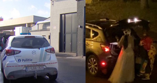 Belçika'da hafta sonu düzenlenen partilere polis baskını