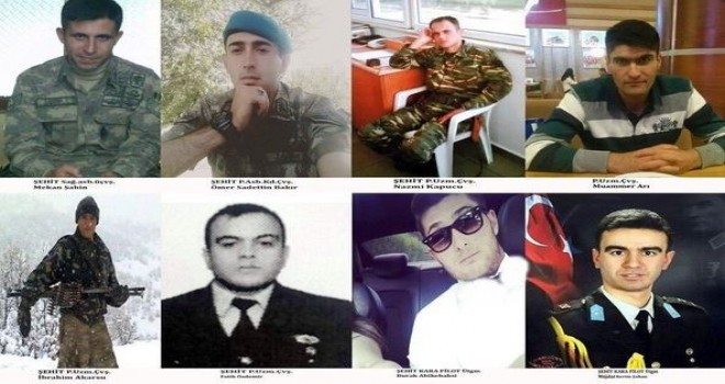 Çukurca'da Kalleş Pusu! Türkiye 8 Şehidine Ağlıyor