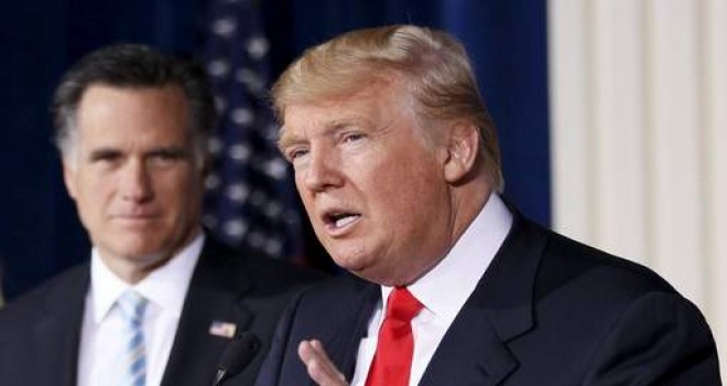 Romney 'tehlikeli' Trump için uyardı