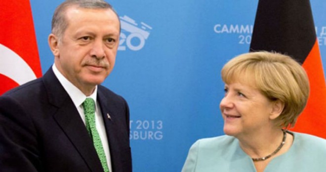Merkel'in oyu Erdoğan'a!