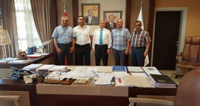 Belçika Emirdağ Birliğinin yönetimi Eskişehir Osmangazi Üniversitesini ziyaret etti