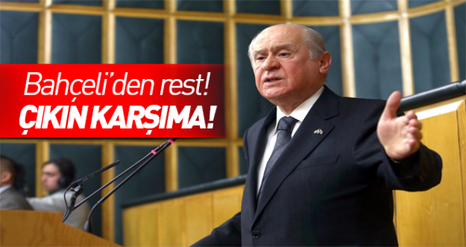 Bahçeli'den kurultay açıklaması