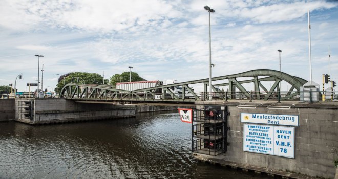 Gent - Meulestede köprüsünde onarım çalıșmalarının ikinci așamasına bașlanacak