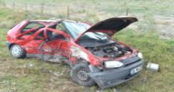 Eskişehir’in Çifteler ilçesinde,Trafik Kazası: 1 Ölü, 6 Yaralı