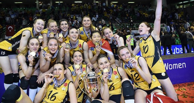 VakıfBank Avrupa şampiyonu oldu