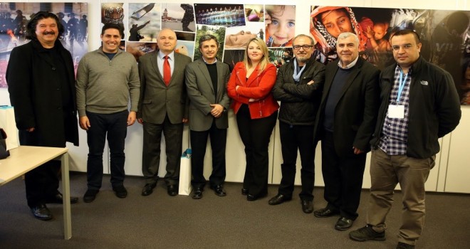 BTMB´DEN ANADOLU AJANSI´NA NEZAKET ZİYARETİ