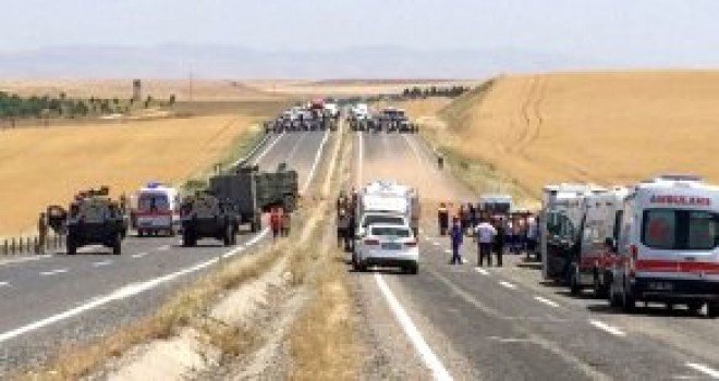 Bingöl'de Zırhlı Polis Aracına Saldırı: 5 Polis Şehit, 4 Polis Yaralı