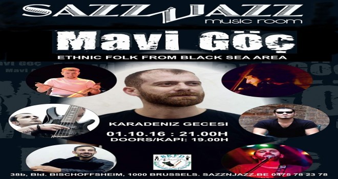 'SazznJazz'da Mavi Göç ile Karadeniz Gecesi düzenlendi...