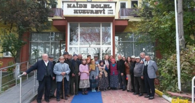 Çiftelerliler Derneği'nden Eskişehir Maide Bolel Huzurevi'ne Ziyaret