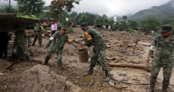 Meksika'da meydana gelen kasırgada 39 kişi öldü
