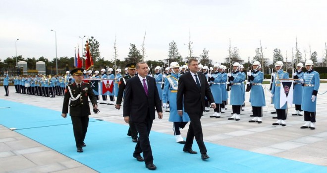 Romanya Cumhurbaşkanı Türkiye'de