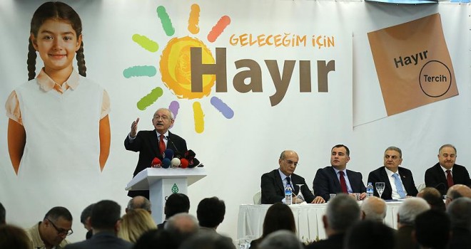 CHP Genel Başkanı Kılıçdaroğlu: Hepimizin 16'sında sandığa gitmesi lazım
