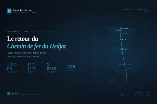 Le retour du Chemin de fer du Hedjaz : quand l’histoire ferroviaire devient levier géopolitique
