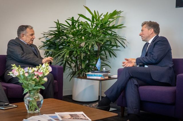 Arab League chief, UN humanitarian chief discuss Gaza, Sudan crises in New York