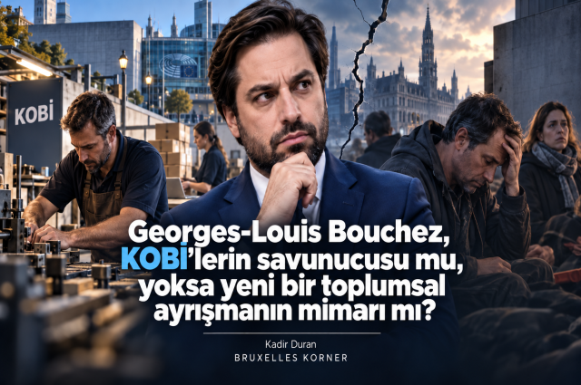 Georges-Louis Bouchez: KOBİ’lerin savunucusu mu, yoksa yeni bir toplumsal ayrışmanın mimarı mı?